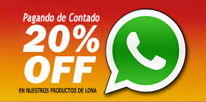 Envíenos un mensaje por WhatsApp